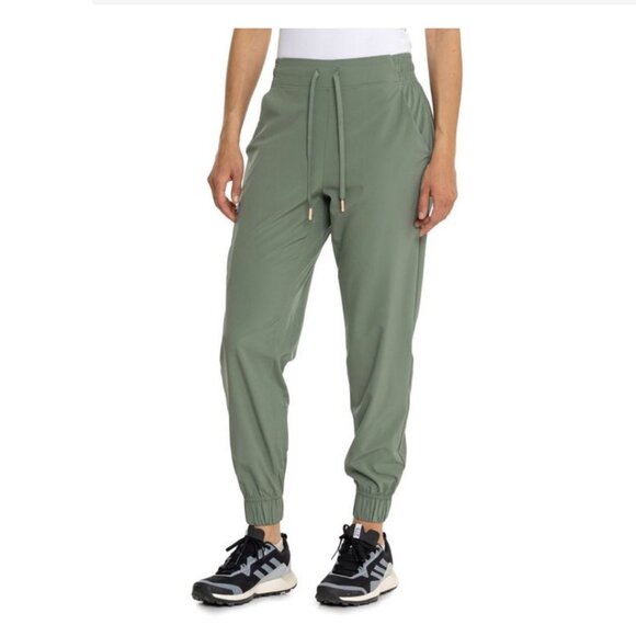 Eddie Bauer Poplar Jogger Women's Size (S) Agave Green Stretch Outdoor NWT! - Picture 1 of 14